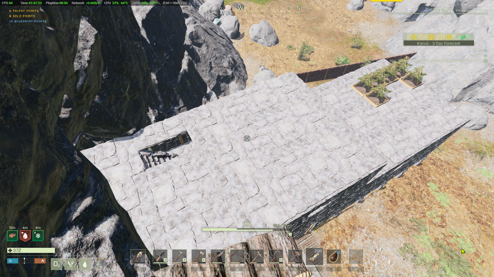 The roof