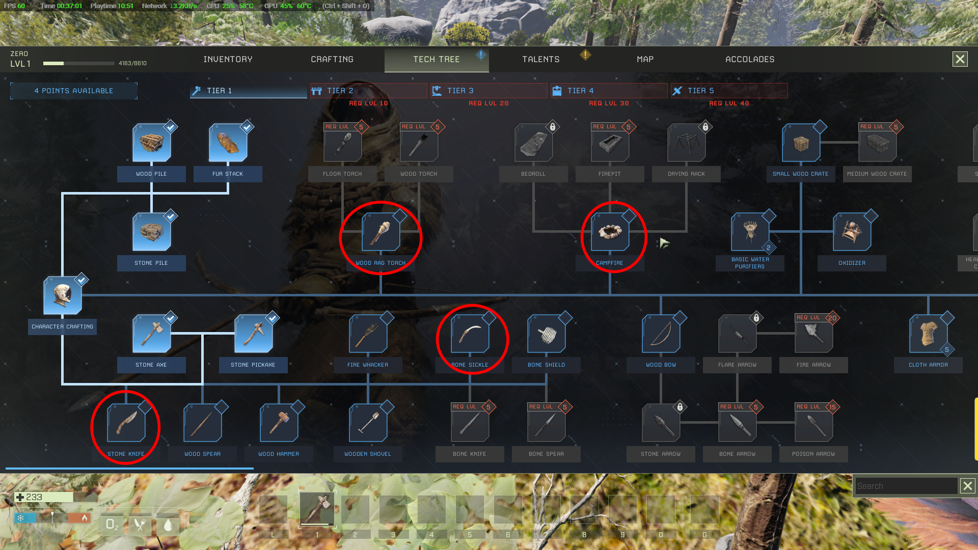 Beginning technology in Icarus
