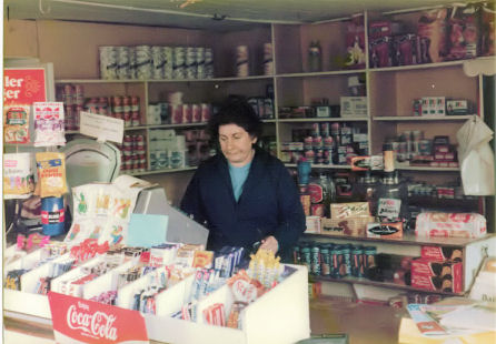 EV Chapman. Village Postmistress and shopkeeper