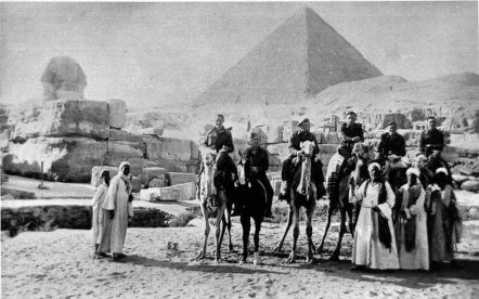 JRC at the pyramids - click for a larger image
