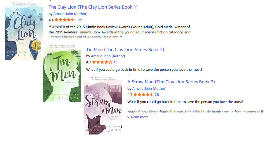 The Clay Lion Time Travel Series