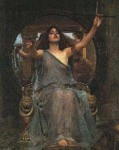 Offering, Waterhouse painting animated with Dorian Gray II lake applet