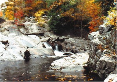 Serene Falls - Little Tenneessee River falls